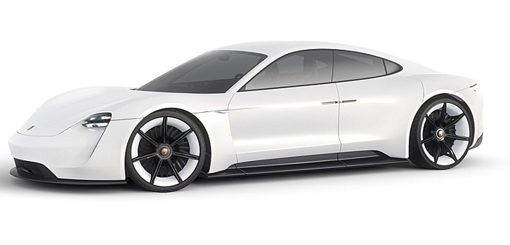Porsche продемонстрировал концепт конкурента Tesla Model S