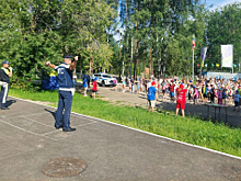 Свердловская Госавтоинспекция провела заключительные мероприятия в рамках акции «Зарядка со стражем порядка» для юных участников дорожного движения