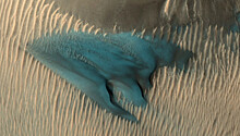 На Марсе есть голубая песчаная дюна