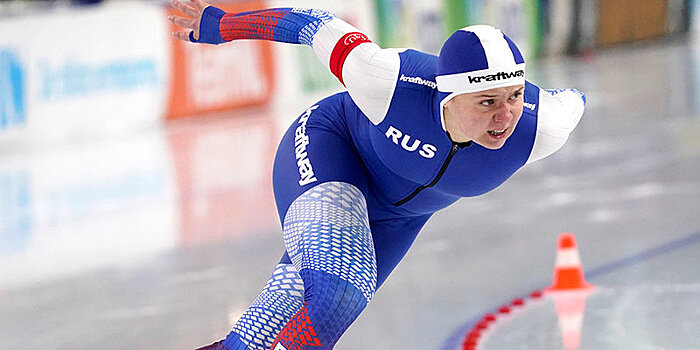 Конькобежцы Качанова и Мурашов выиграли чемпионат России в спринтерском многоборье