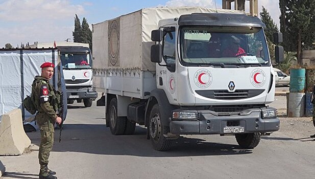 Коробки из России "подняли Дамаск на уши". Боевики стали стрелять