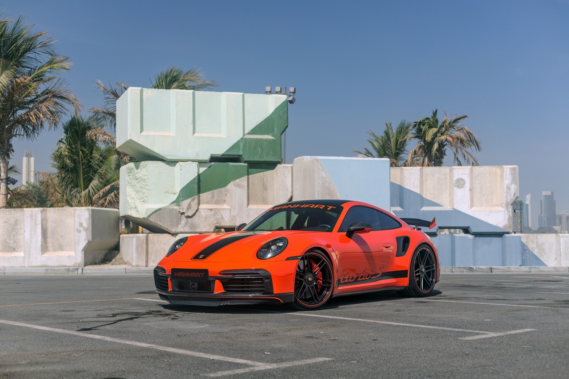 Новости автомира: Manhart доработал Porsche 911 Turbo S