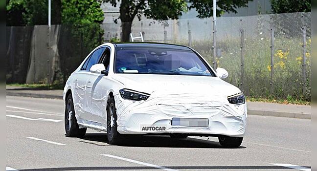 Опубликован очередной тизер нового Mercedes-Benz S-Class