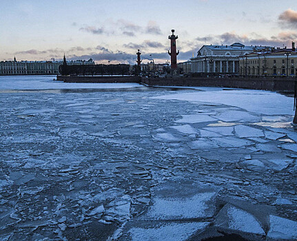 Скоро в Петербурге начнется ледоход — он будет ранним и затяжным