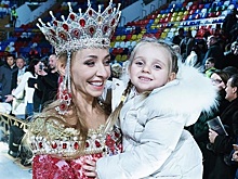 #мимими дня: 3-летняя дочь Навки и Пескова дебютировала на льду в шоу «Руслан и Людмила»