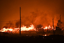 Свердловские спасатели локализовали крупный пожар в селе Шайдуриха