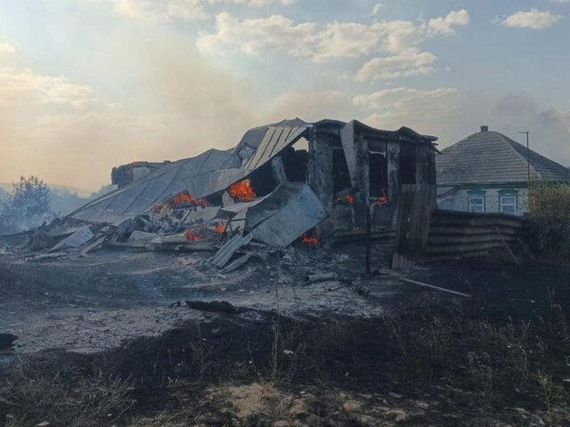 Прокуратура начала проверку по факту пожара в селе Воронежской области