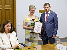 Воронежским строителям вручили награды от регионального парламента