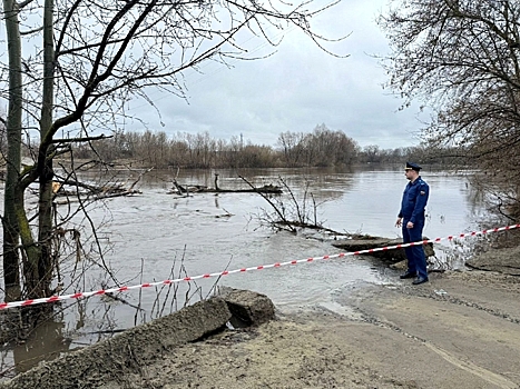 В Бессоновском районе подтоплено два низководных моста через Суру