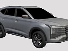 В Сети показали изображения нового кроссовера от компании JAC