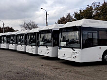В Крым доставлены 44 новых автобуса
