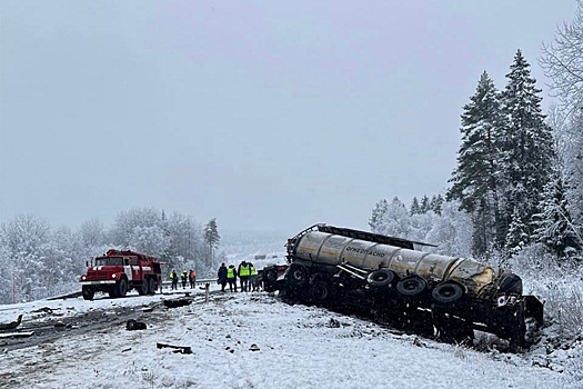 Три человека погибли в массовом ДТП в Карелии