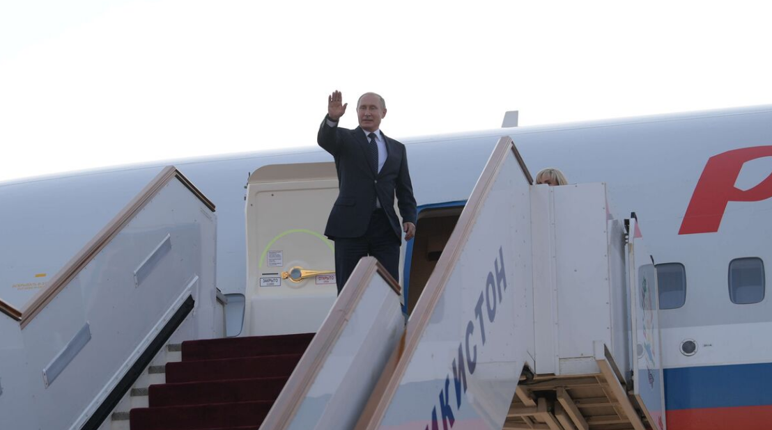 Путин прибыл в Улан-Удэ