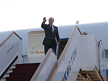 Путин прилетел в Улан-Удэ