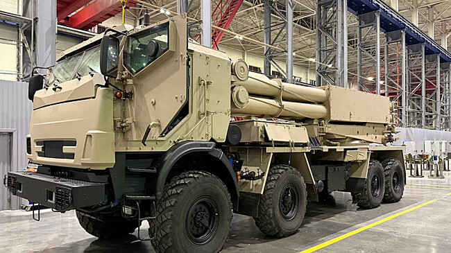 В Эр-Рияде Россия впервые продемонстрировала на выставке новую РСЗО "Сарма"