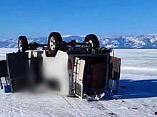 СК РФ возбудил дело после опрокидывания внедорожника с туристами на Байкале