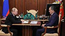 Путин встретился с замминистра обороны Евкуровым