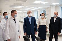 Сергей Собянин открыл новый коронавирусный стационар в Москве