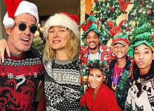 Новогодний фотоальбом: Как голливудские знаменитости провели праздники