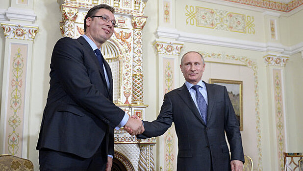 Вучич пригласил Путина в Белград
