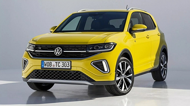 Volkswagen T-Cross получил обновлённую внешность и более современный салон