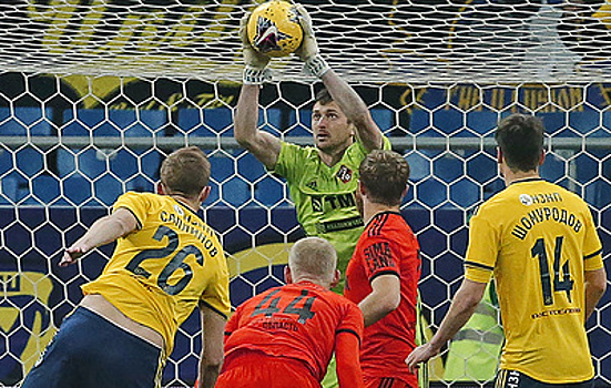 "Ростов" и "Урал" сыграли вничью в матче чемпионата России по футболу