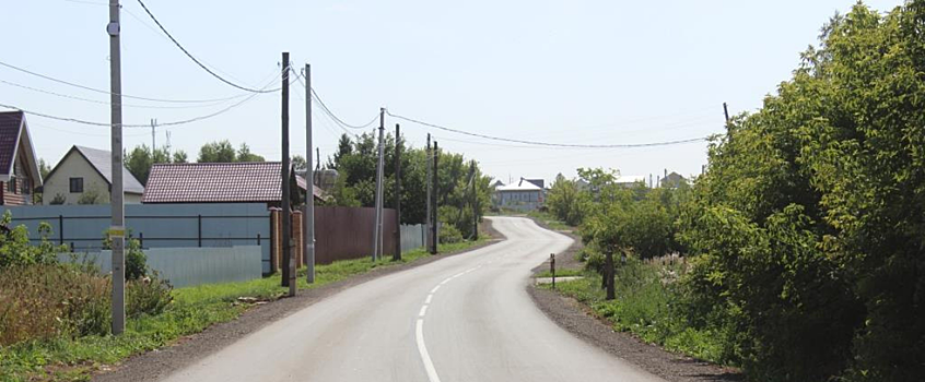 Две дороги отремонтировали в Можгинском и Завьяловском районах Удмуртии