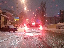 В Энгельсе столкнулись две иномарки. Пострадал восьмилетний мальчик