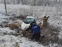 Водитель легковушки погиб в ДТП с фургоном в Самарской области