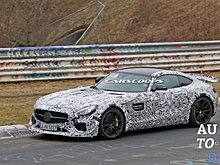Злой Mercedes-AMG GT R Black Series пойман во время тестов