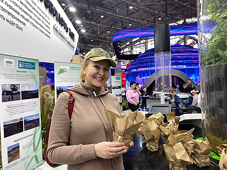 Куряне принимают участие в Неделе экологии на выставке «Россия» на ВДНХ