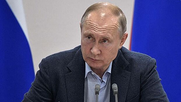 Путин прибыл в Магнитогорск