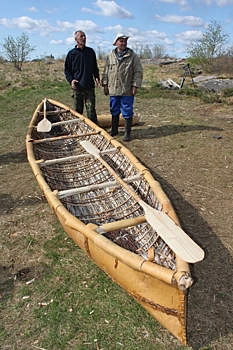 Берестяная лодка тому, кто реками пойдет от Котласа до Владивостока