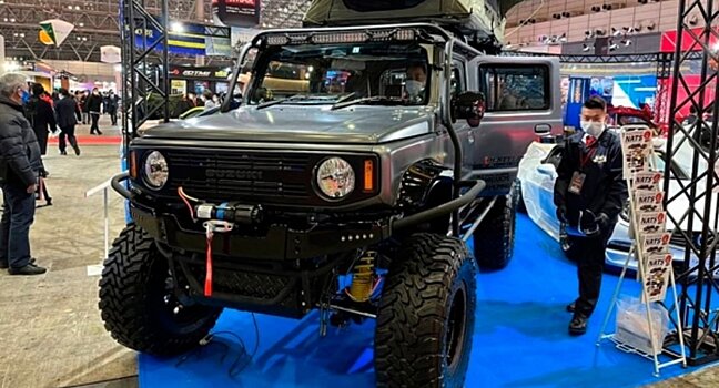 Японские студенты построили пятидверный Suzuki Jimny для любителей активного отдыха