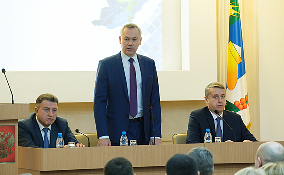 Андрей Михайлов представлен активу Новосибирского района губернатором