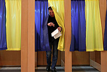 На Украине закрылись участки на выборах президента