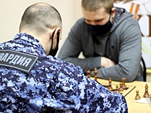 В Росгвардии Курской области выявили сильнейшего шахматиста