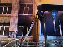 В Ростове потушили пожар в Торгово-экономическом колледже