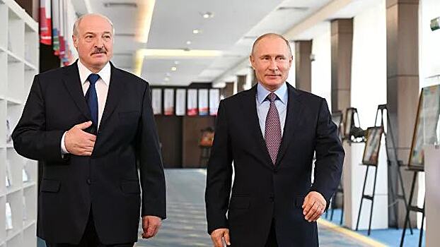 Встреча Путина и Лукашенко началась в Петербурге