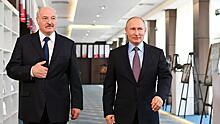 Встреча Путина и Лукашенко началась в Петербурге