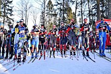 На подмосковной трассе «Пересвет» состоялся лыжный марафон «Николаев Перевоз»