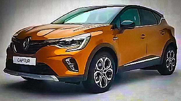 Появились первые фото нового Renault Captur без камуфляжа