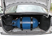 На голубом газу