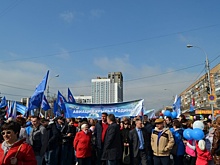 В Ульяновске прошли первомайские гуляния