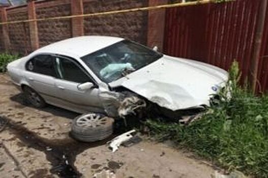 В Самаре пенсионер на Toyota Avensis столкнулся с BMW с пьяным водителем