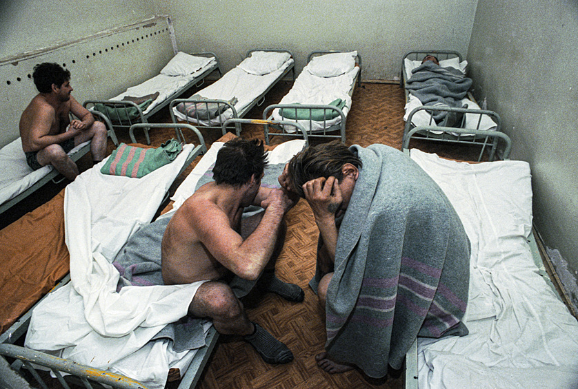 В московском вытрезвителе, 1999 год