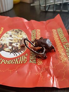 Покровчанин нашел железяку в шоколадной конфете