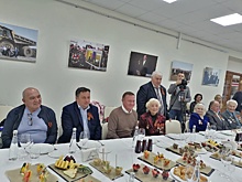 Курская область: в музее истории Михайловского ГОК поздравили ветеранов