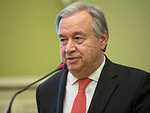 Генсек ООН заявил о поддержке двухгосударственного решения палестинского вопроса