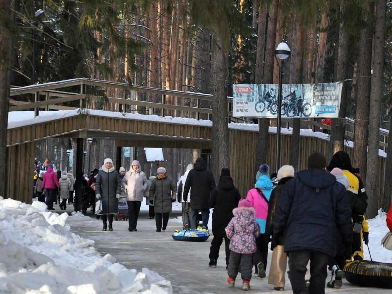 Новое общественное пространство «Ритм леса» открыли в Воткинске -  Рамблер/спорт